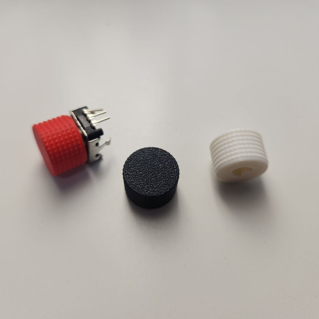 Low Profile Knurled Encoder Knob KEEBD