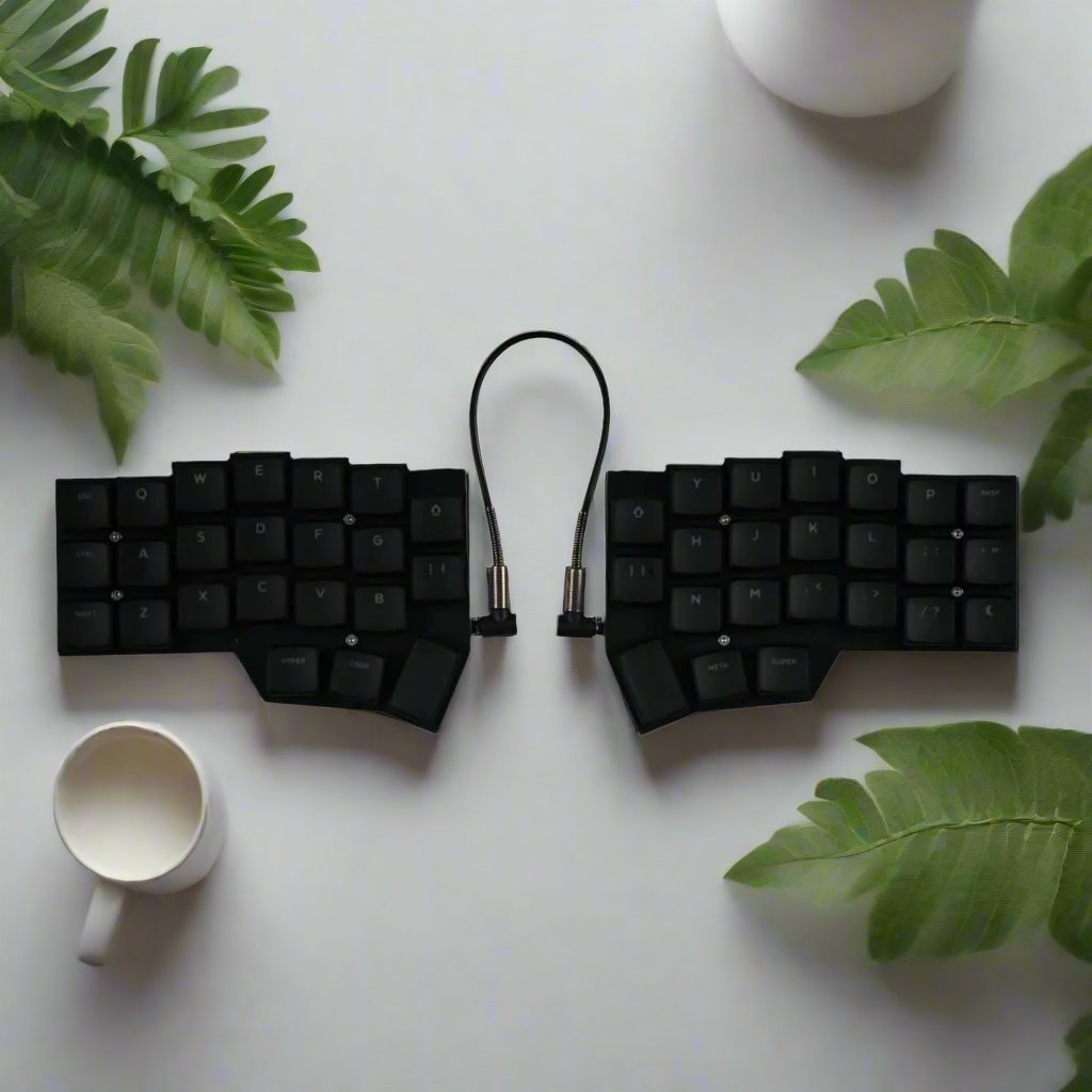 Corne V4 chocolate 完成品 Corne v4 Choc Keyboard – KEEBD