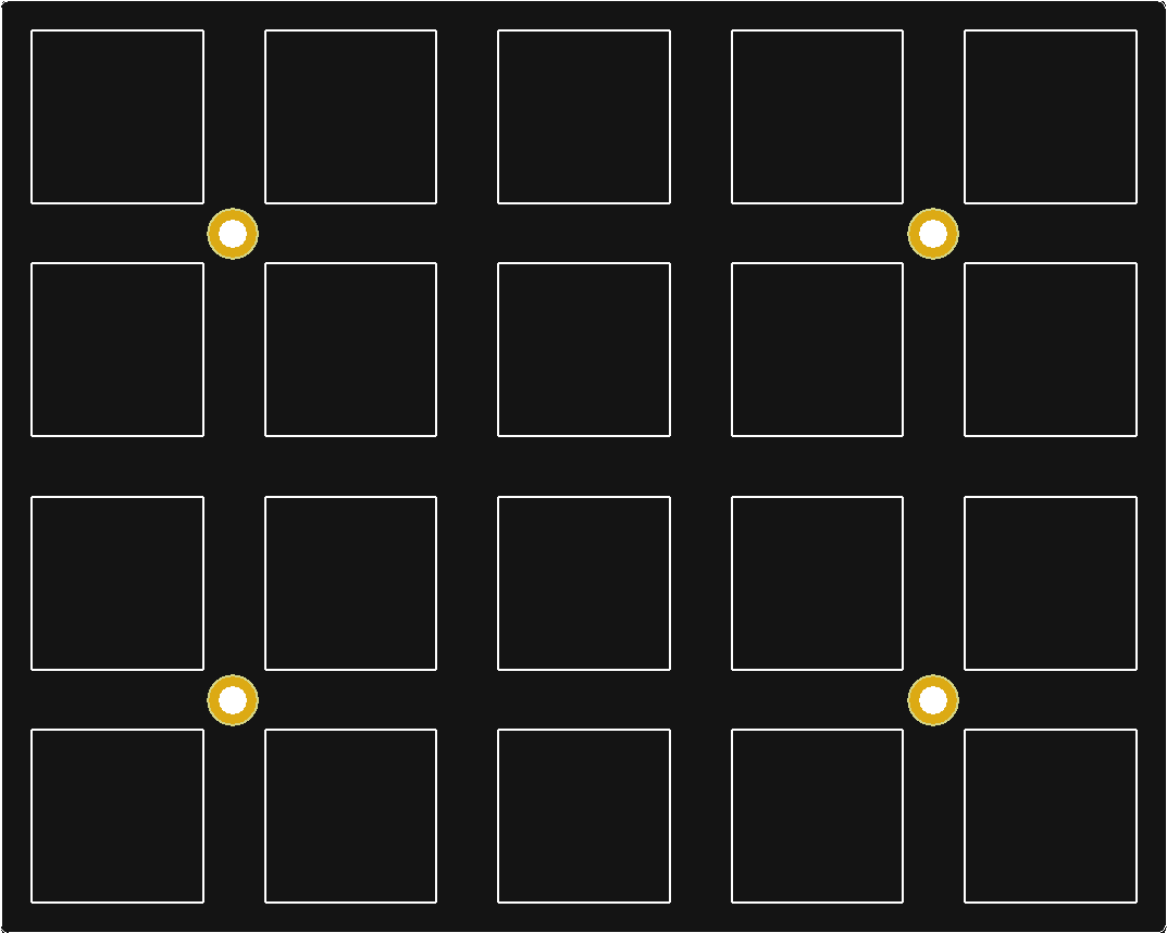 Rhymestone FR4 Switch Plate KEEBD