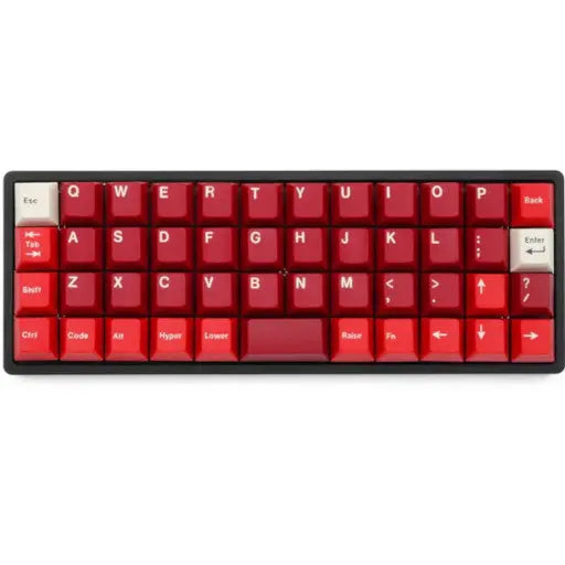 40% Flat Anodized Aluminum Case KEEBD