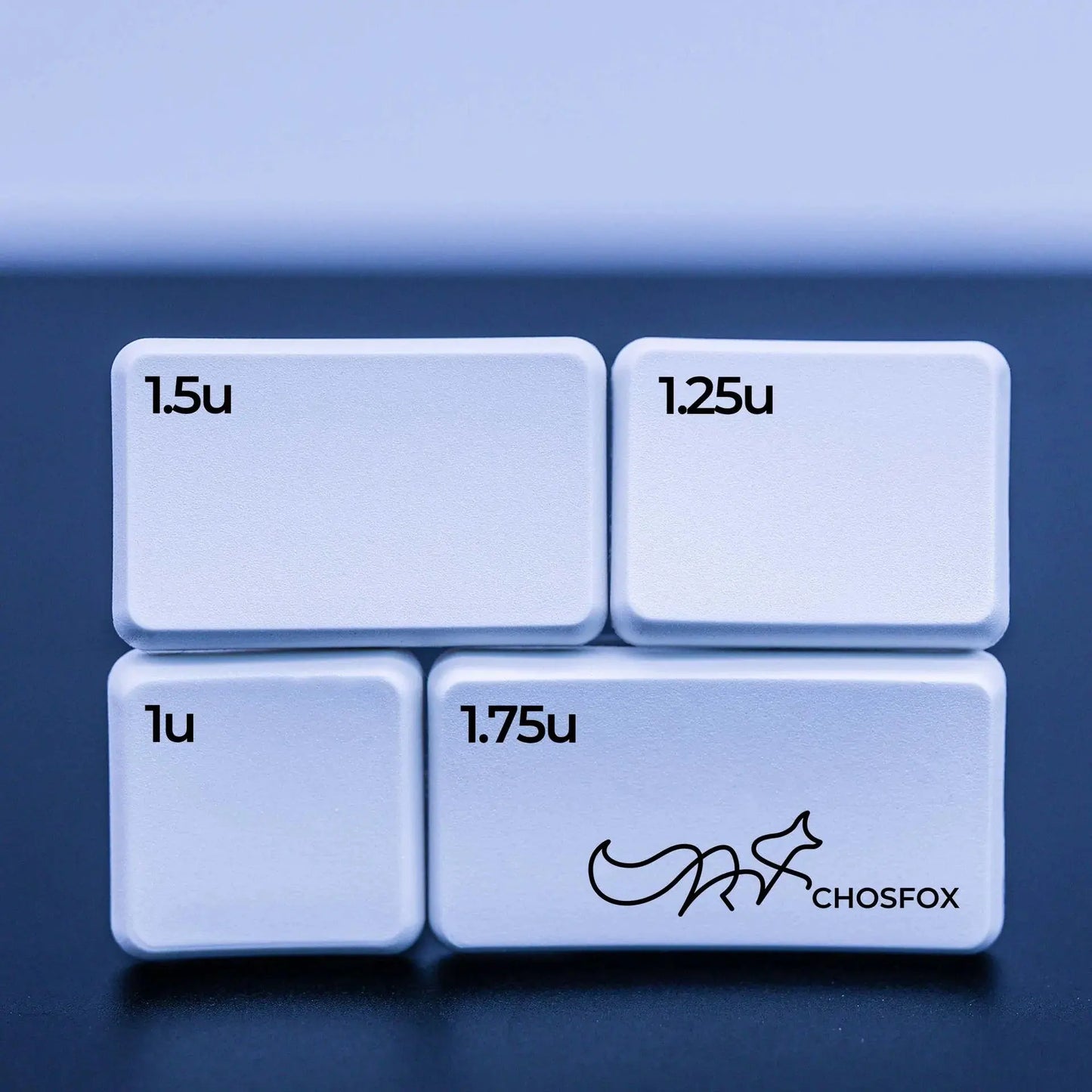 CFX Low Profile Keycaps Chosfox