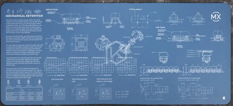Cherry MX Design Desk Mat KEEBD