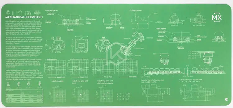 Cherry MX Design Desk Mat KEEBD