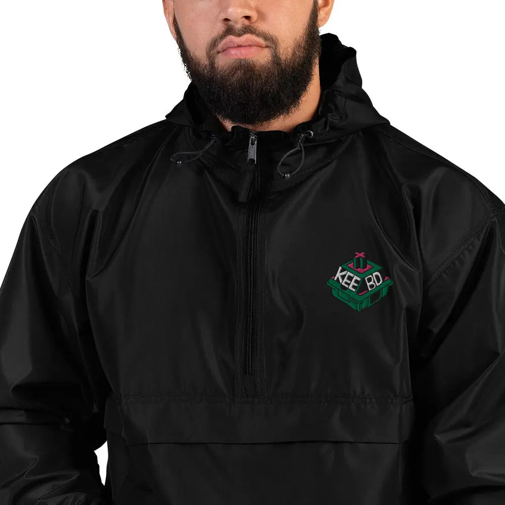 Embroidered Champion Packable Jacket KEEBD