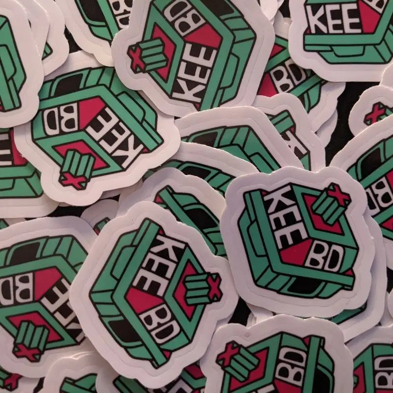 KEEBD Border Cut Sticker KEEBD