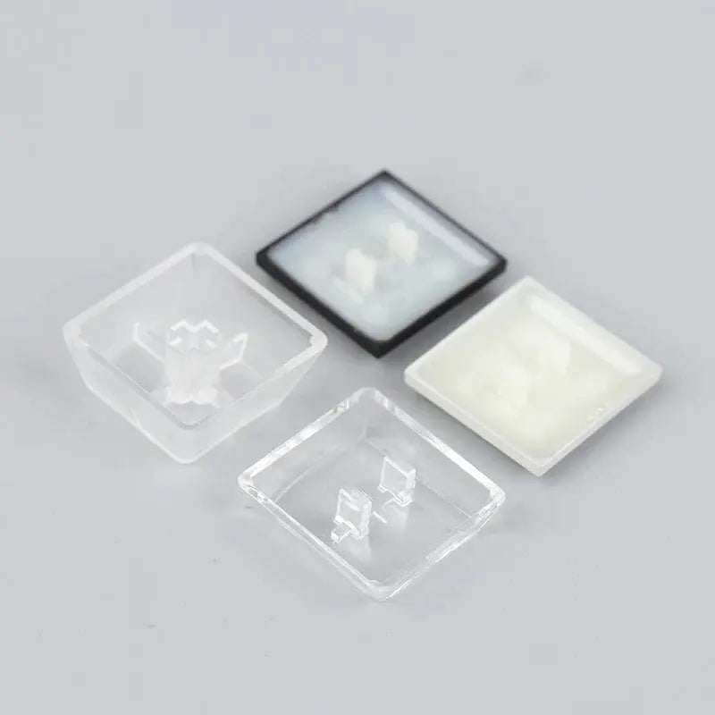Kailh 1u 1350 Chocolate Low Profile ABS Keycaps (Pack of 10) Kailh