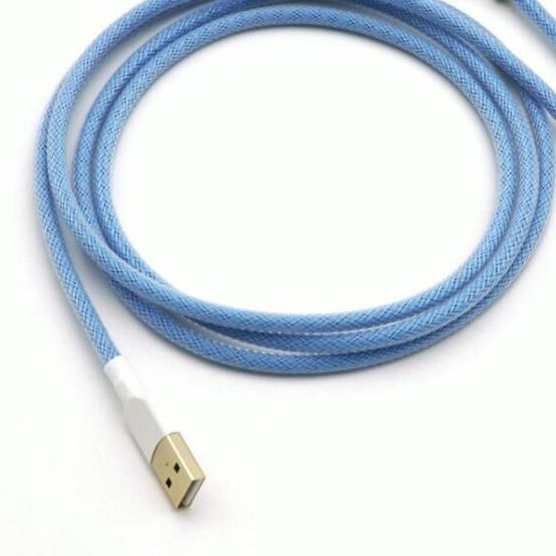 PET Double Sleeved USB Keyboard Cable KEEBD