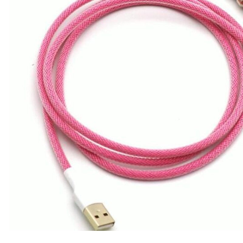 PET Double Sleeved USB Keyboard Cable KEEBD