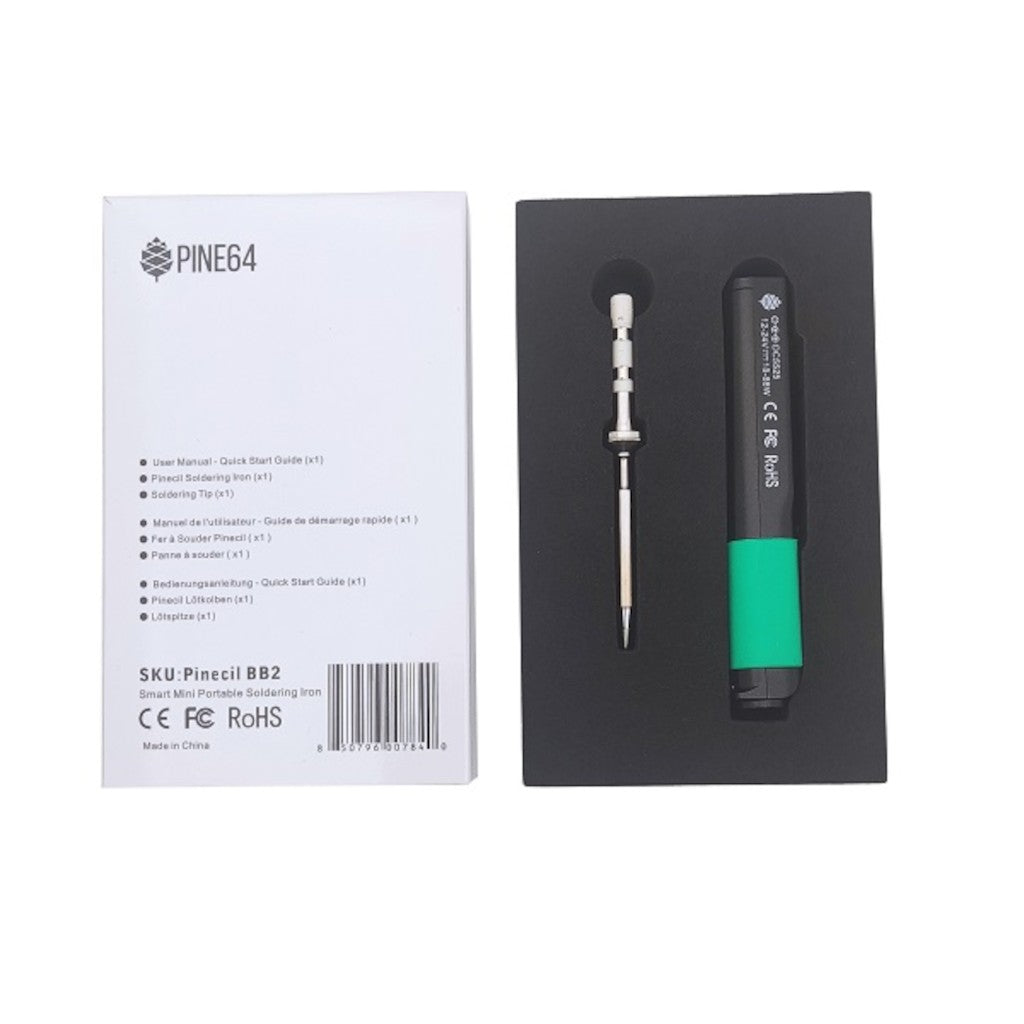 Pinecil Smart Portable Soldering Iron (IronOS) (TS100) KEEBD