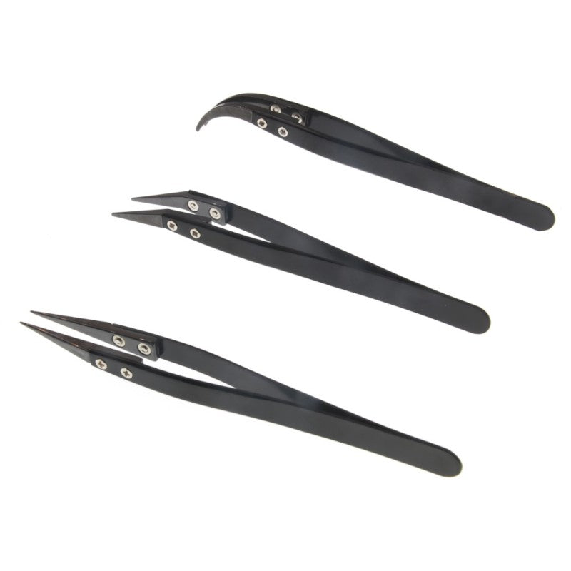 Tweezers Stainless Steel Normal Ceramic Tip KEEBD