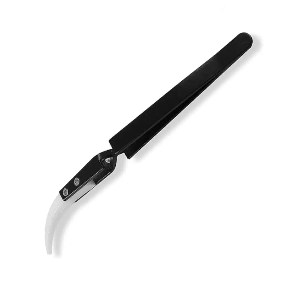 Tweezers Stainless Steel Reverse Ceramic Tip KEEBD