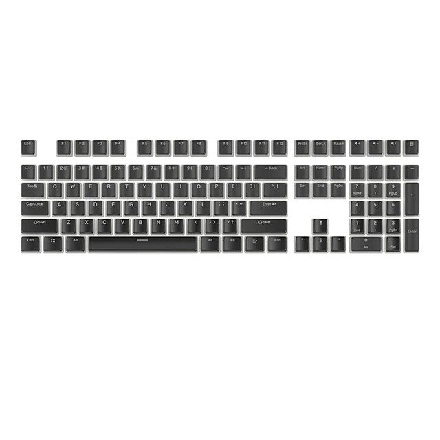 108 Keys PBT Backlit Pudding Keycaps