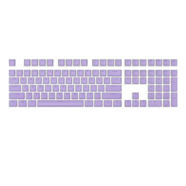 108 Keys PBT Backlit Pudding Keycaps