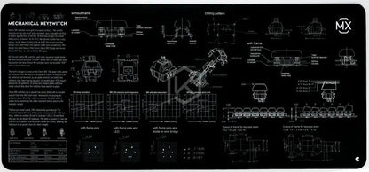 Cherry MX Design Desk Mat KEEBD