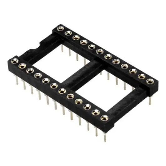 24 Pin DIP/SIP Socket Machined KEEBD