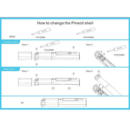 Pinecil Replacement Shell KEEBD