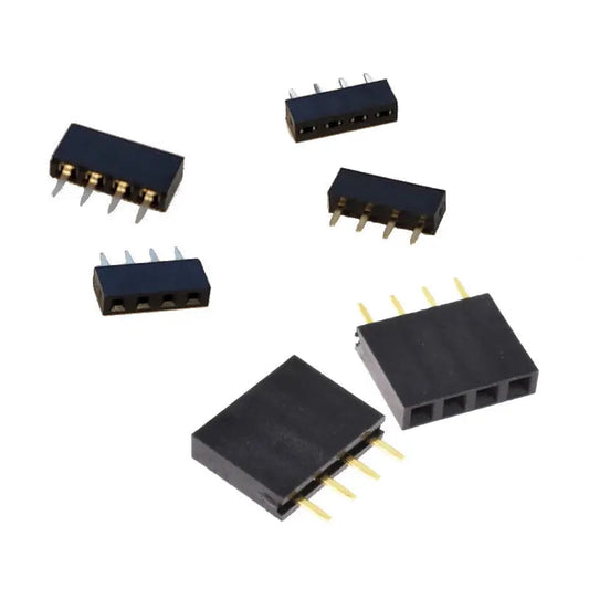 4 Pin 2.54mm Header Socket KEEBD
