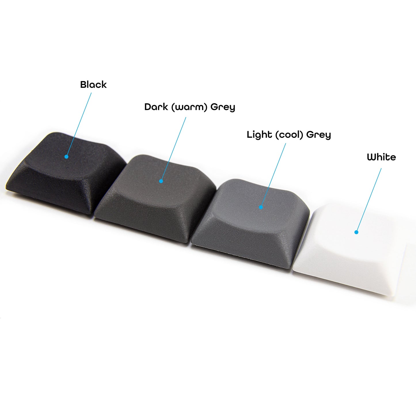 LDSA Low Profile Blank Keycaps