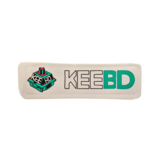 KEEBD Single Cut Sticker