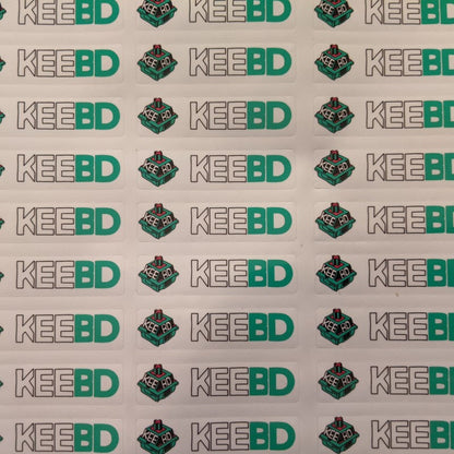 KEEBD Single Cut Sticker KEEBD