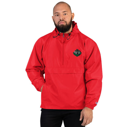 Embroidered Champion Packable Jacket KEEBD