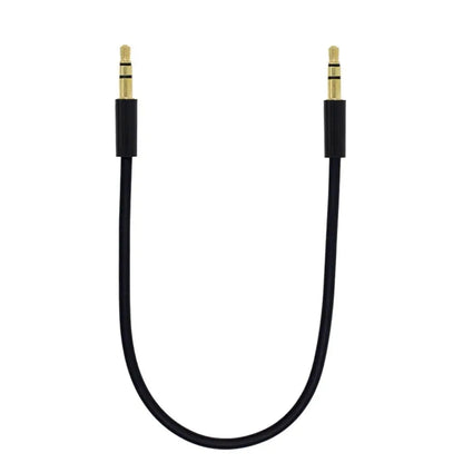 20cm Dual Straight 3.5mm to 3.5mm Male TRS Cable KEEBD
