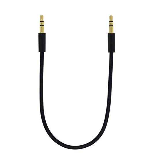 20cm Dual Straight 3.5mm to 3.5mm Male TRS Cable KEEBD