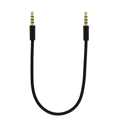 20cm Dual Straight 3.5mm to 3.5mm Male TRRS Cable KEEBD