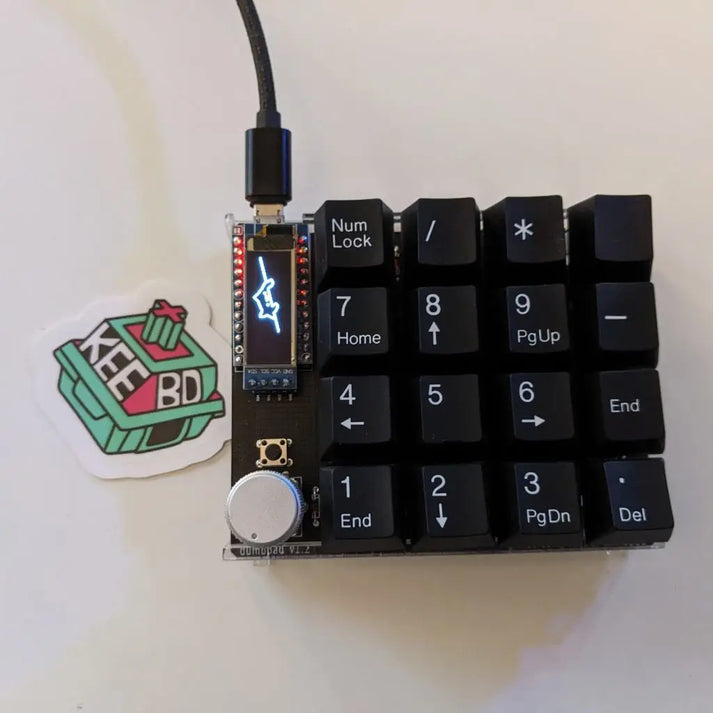 Dumbpad OLED Macropad Keyboard Kit – KEEBD