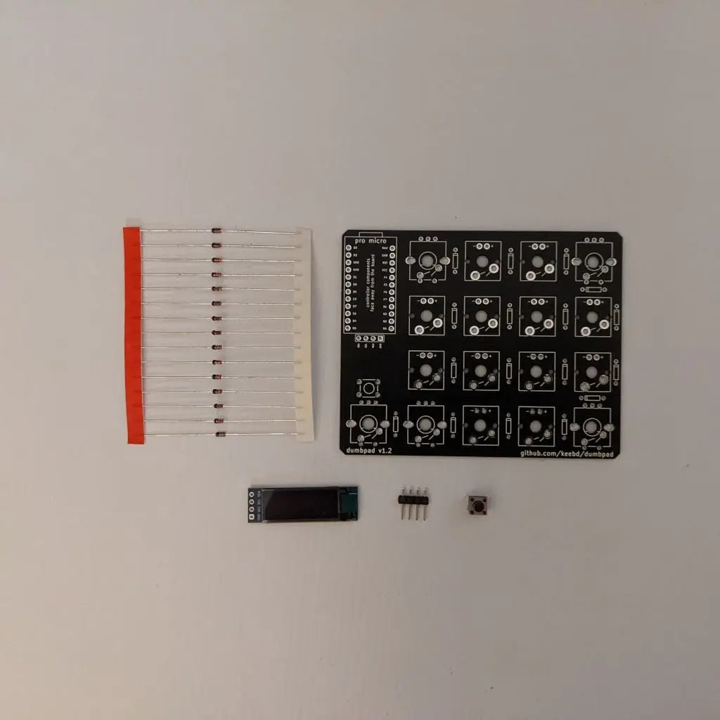 Dumbpad OLED Macropad Keyboard Kit KEEBD