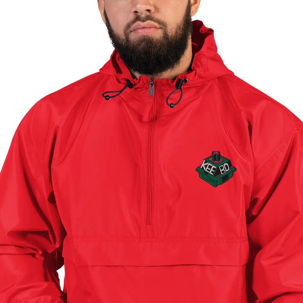 Embroidered Champion Packable Jacket KEEBD
