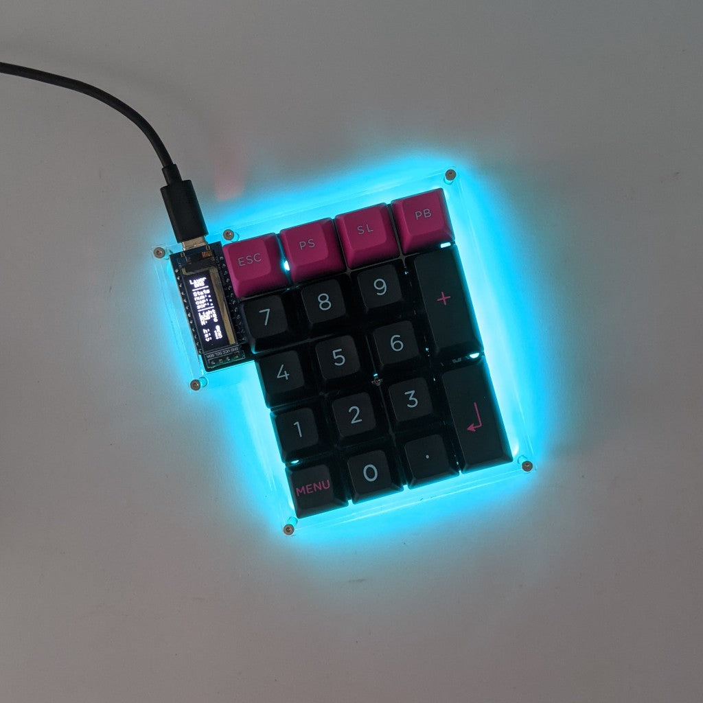 Yampad v2 RGB Macropad Keyboard Kit KEEBD